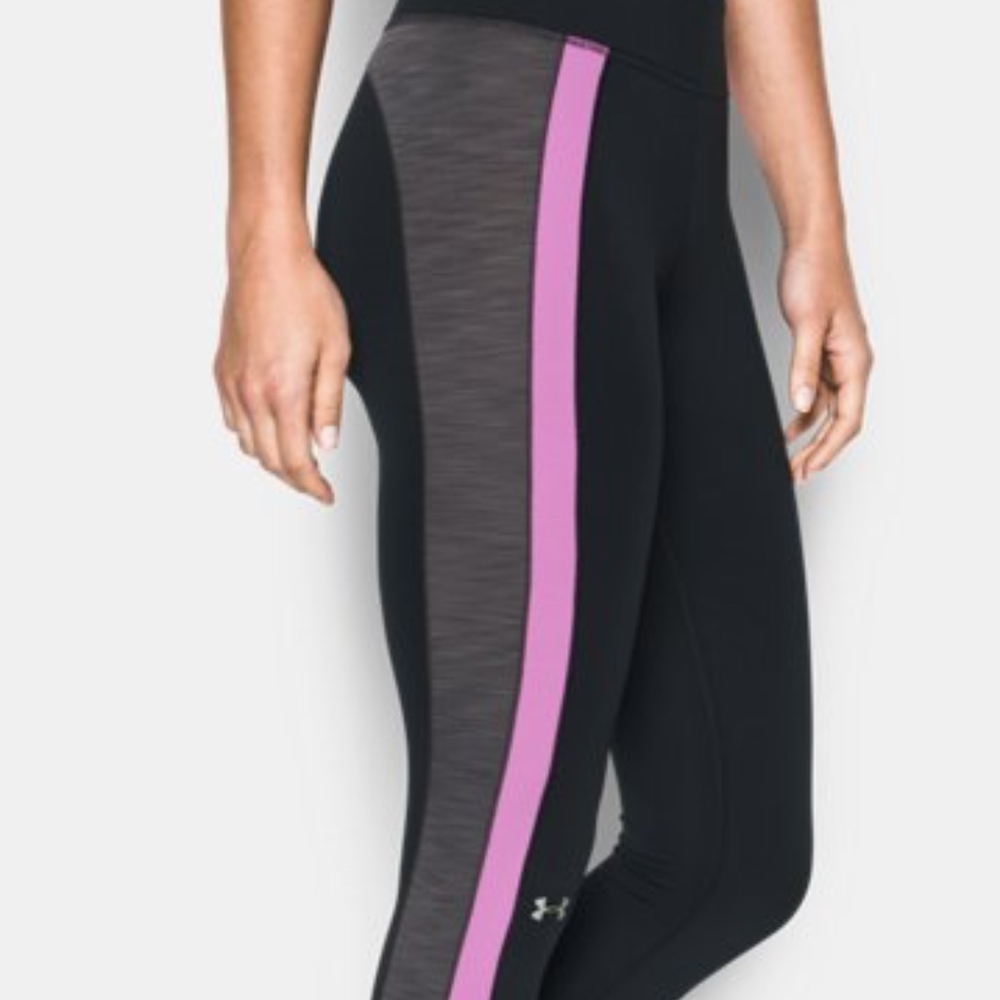 Pink New Under Armour ColdGear Leggings Size XS